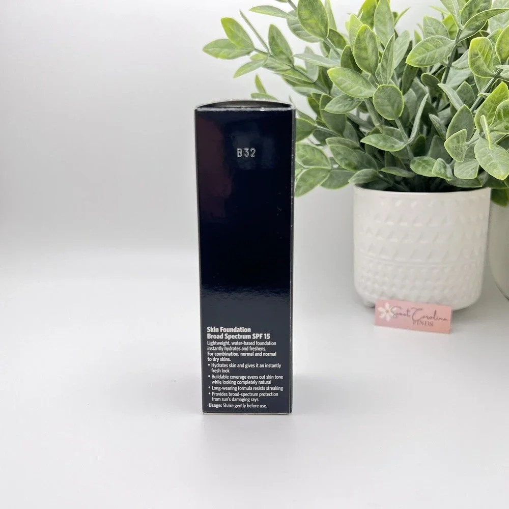 Bobbi Brown Skin Foundation Long-Wear Lightweight SPF15 Cool Ivory C-026 NEW - Picture 7 of 7